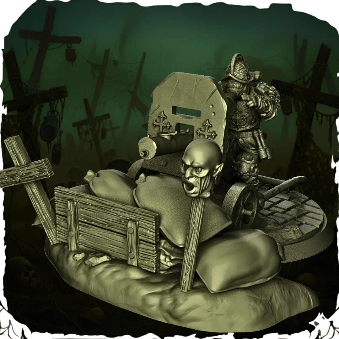 Papal State Trench Crusade figurki 32mm zestaw 20 modeli