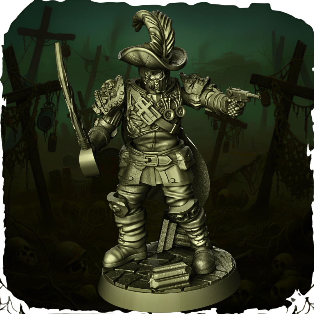 Papal State Trench Crusade figurki 32mm zestaw 20 modeli