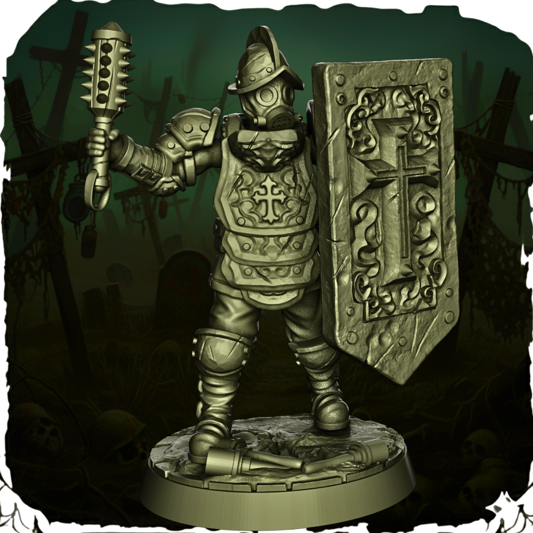 Papal State Trench Crusade figurki 32mm zestaw 20 modeli