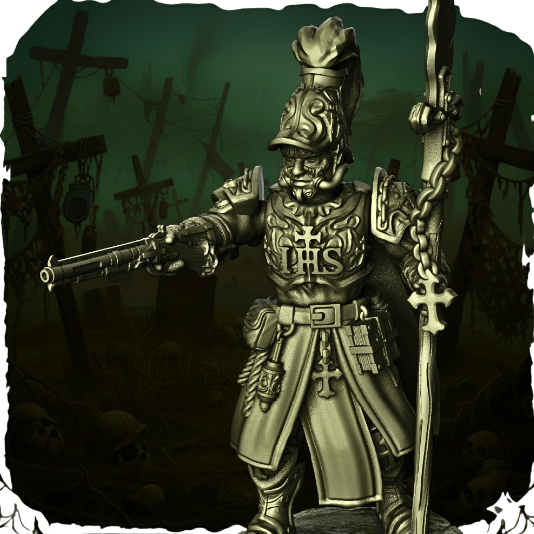 Papal State Trench Crusade figurki 32mm zestaw 20 modeli