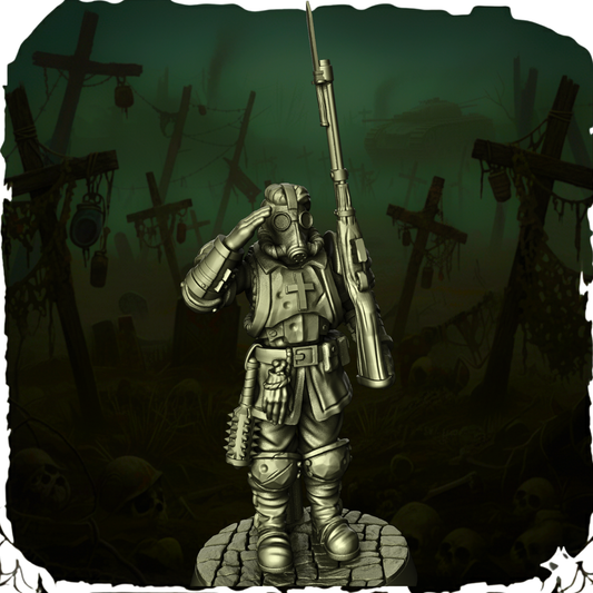 Papal State Line Infantry – Trench Crusade – figurka 32mm