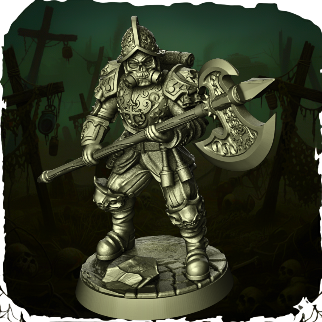 Papal State Shock Trooper – Trench Crusade – 32mm figure
