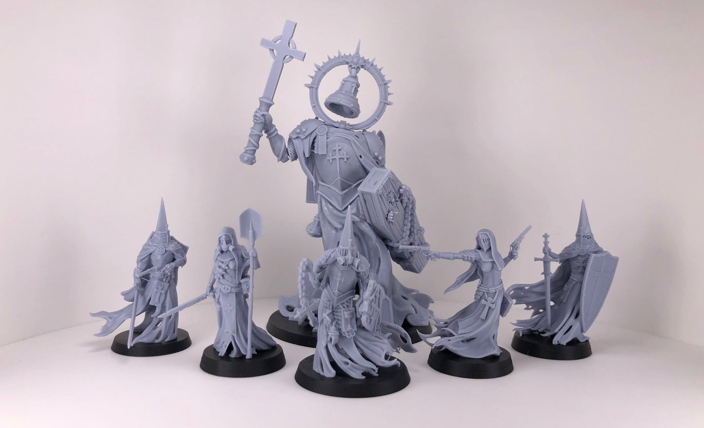 Wraith Pilgrims grimdarkowe figurki Trench Crusade zestaw