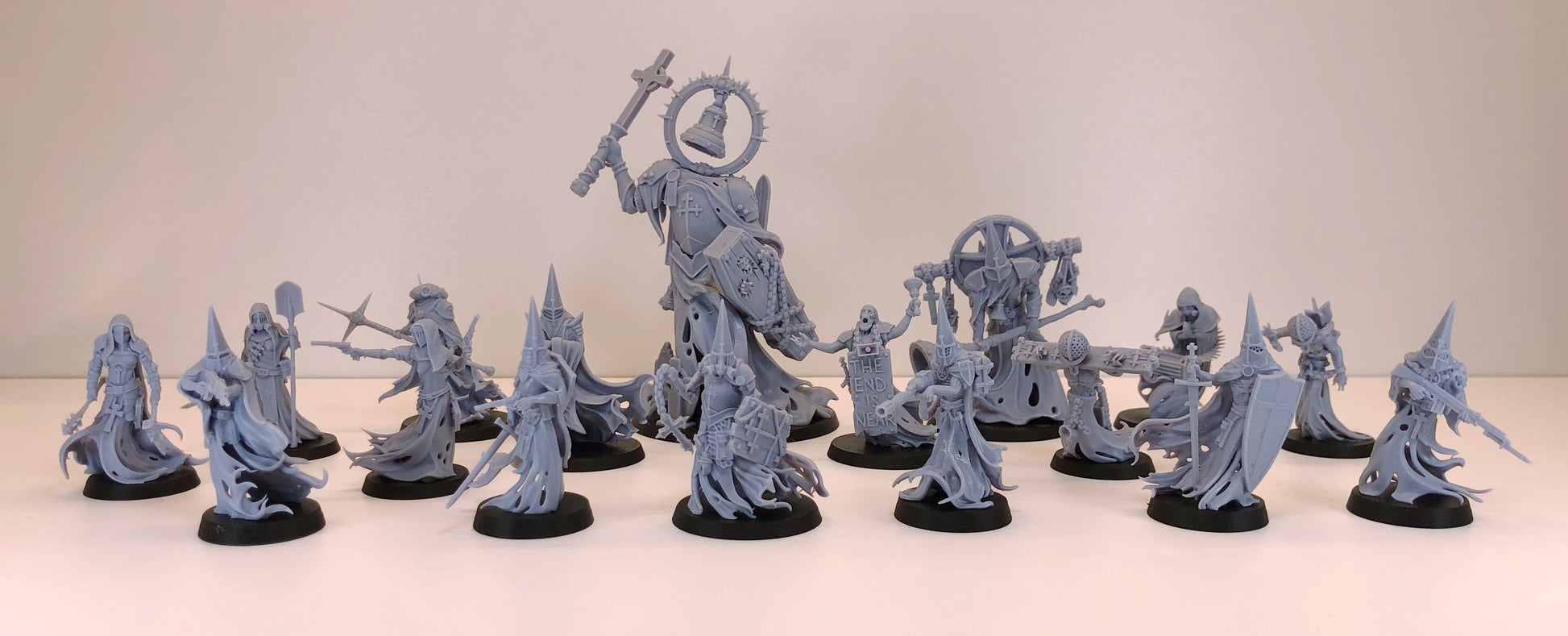 Wraith Pilgrims grimdarkowe figurki Trench Crusade zestaw