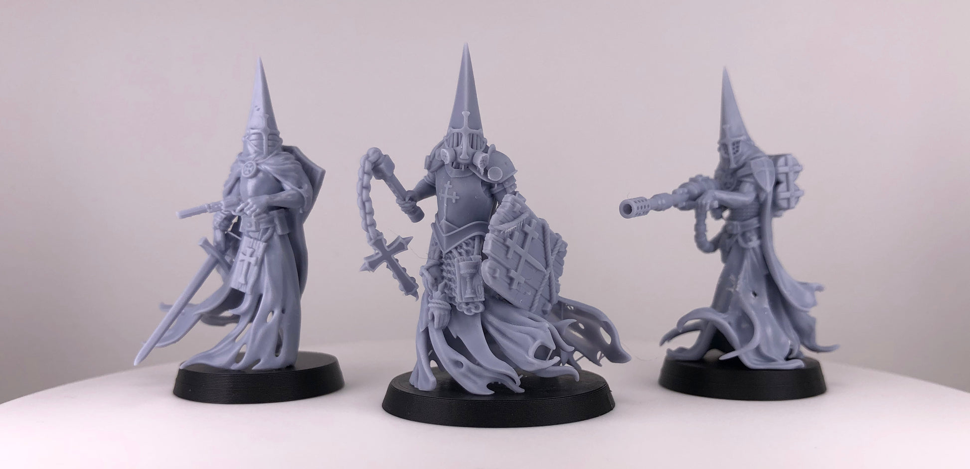 Wraith Pilgrims grimdarkowe figurki Trench Crusade zestaw