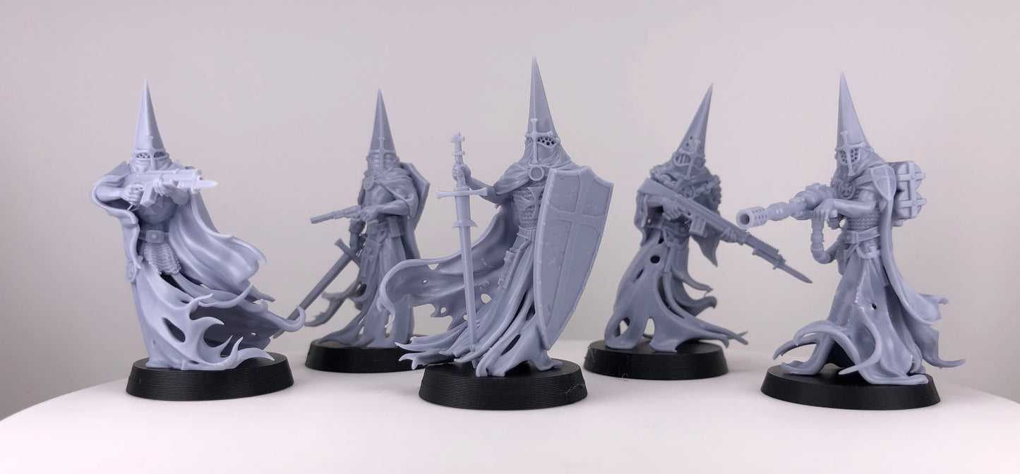 Wraith Pilgrims grimdarkowe figurki Trench Crusade zestaw
