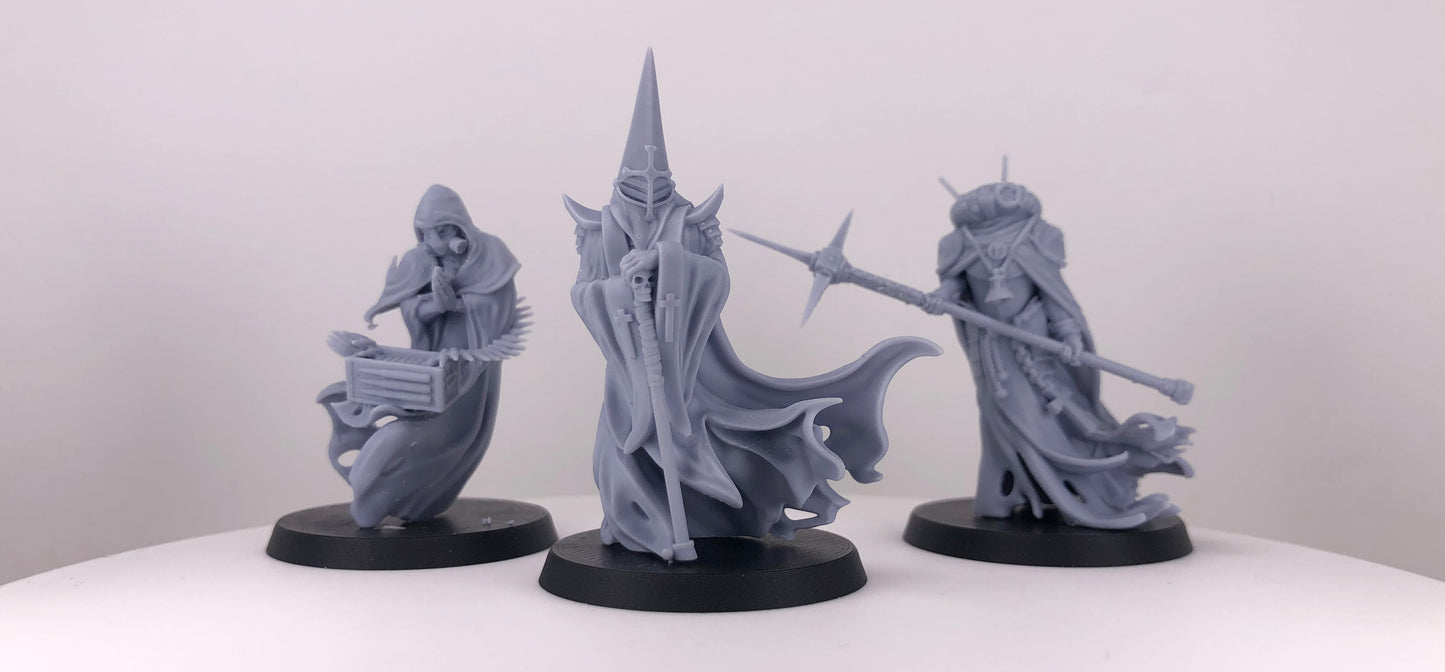 Wraith Pilgrims grimdarkowe figurki Trench Crusade zestaw