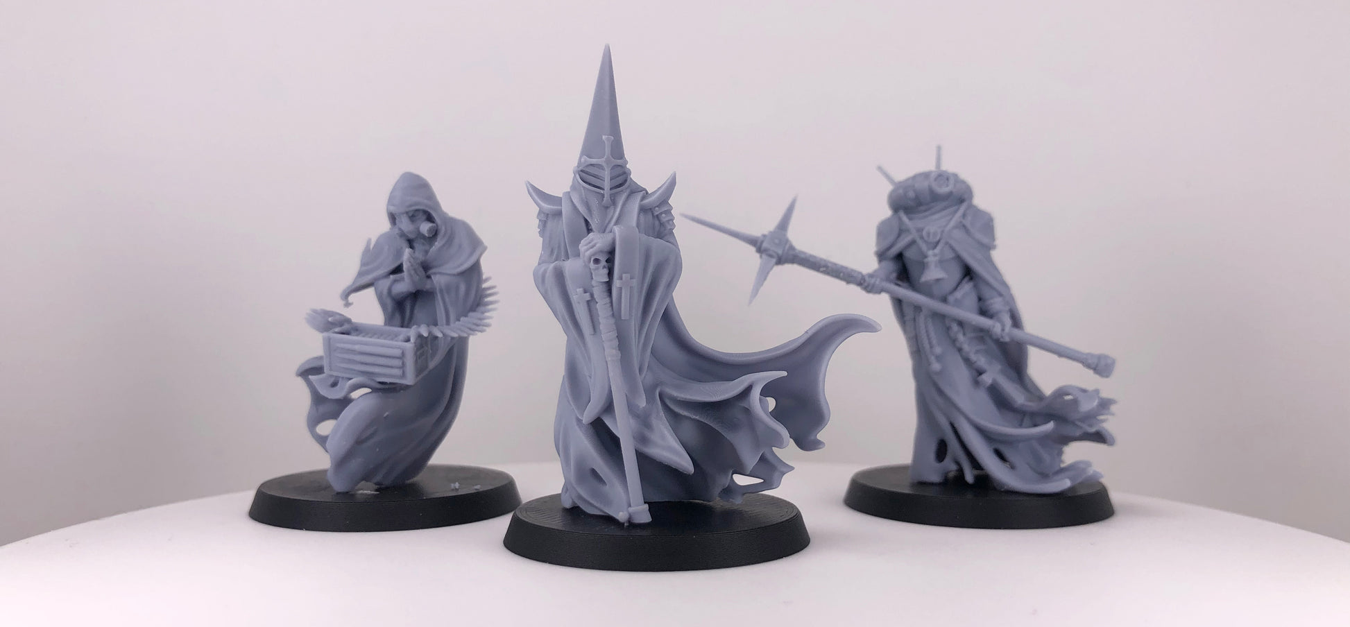 Wraith Pilgrims grimdarkowe figurki Trench Crusade zestaw