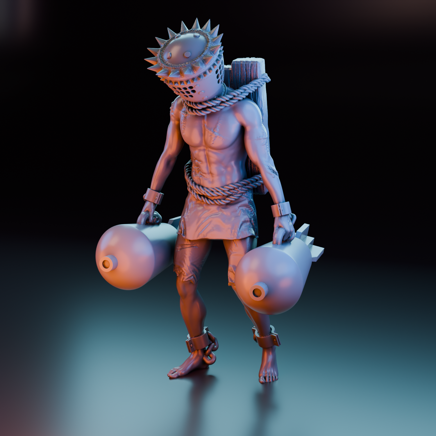 Penitent Prisoner 32mm Saints from the Trenches front