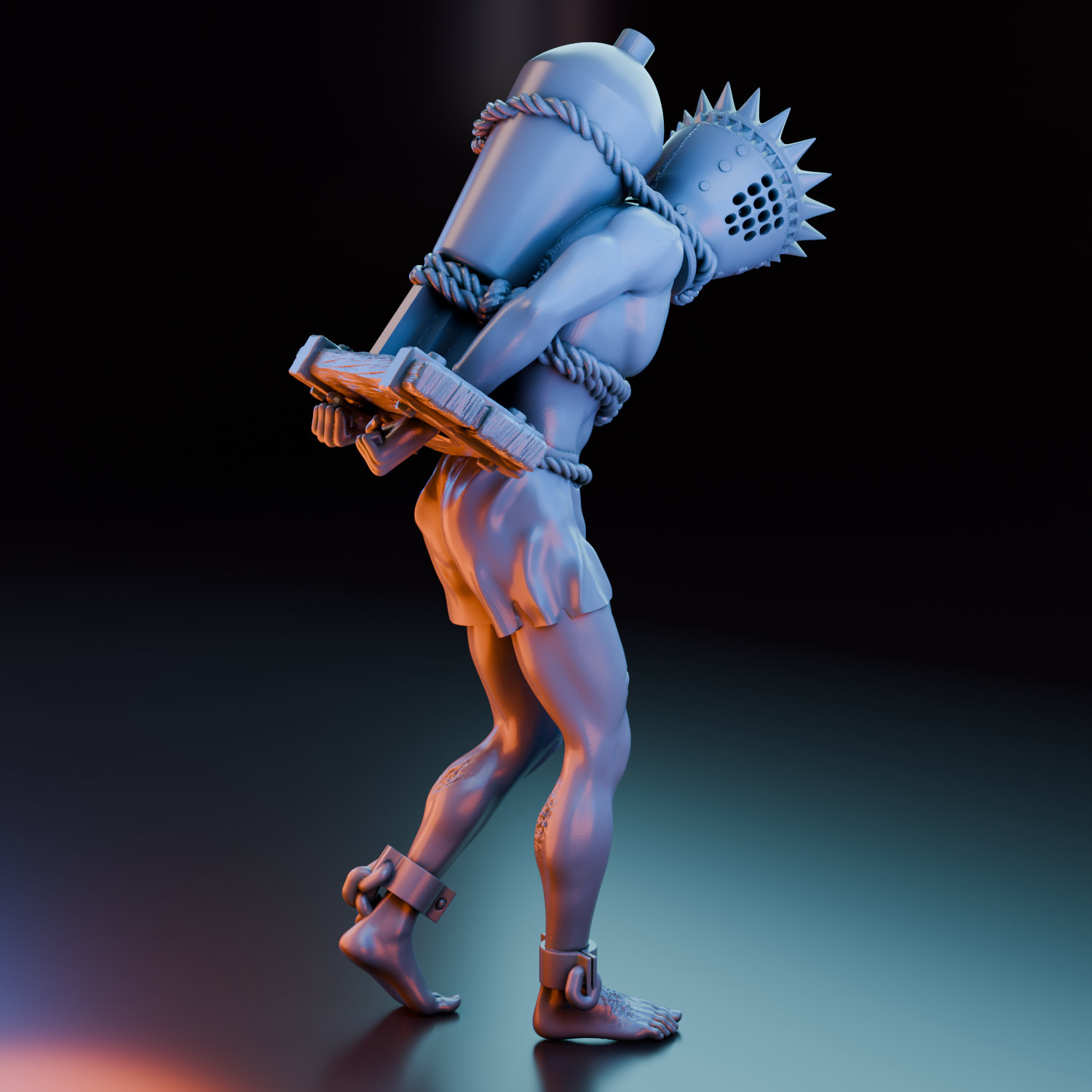 Penitent Prisoner 32mm Saints from the Trenches front