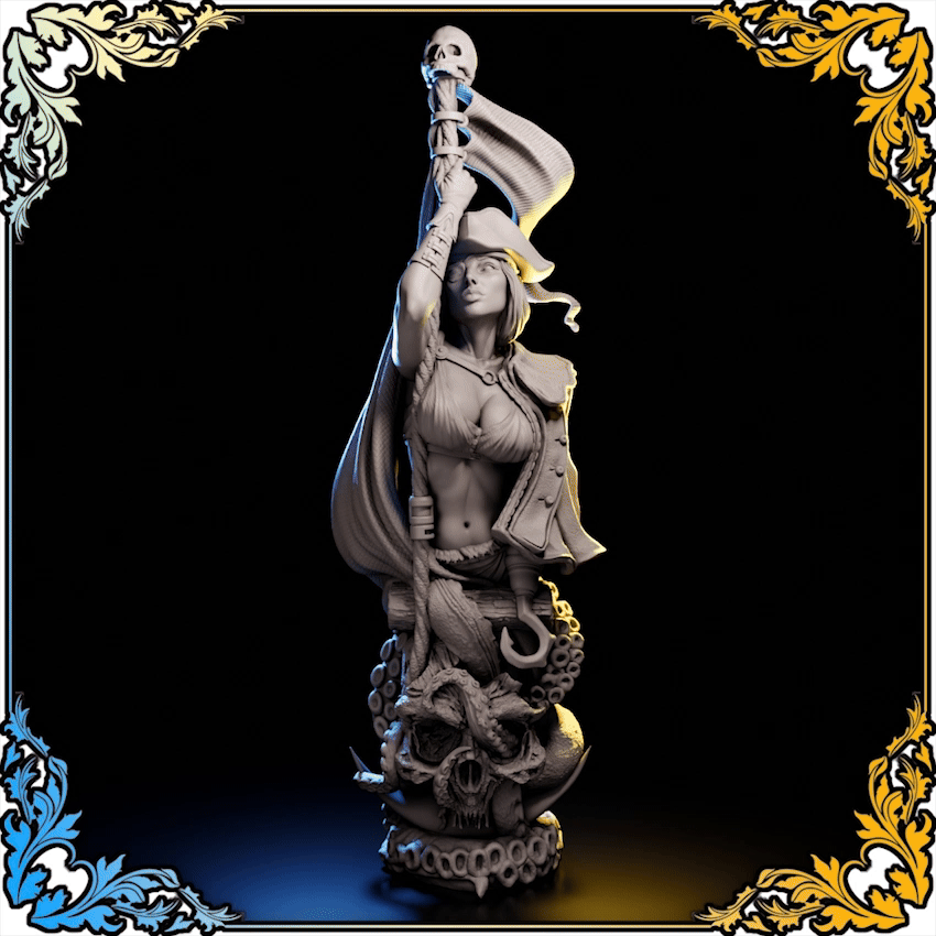 Ravena — Ladies of the Arcane (Black Bird Miniatures)