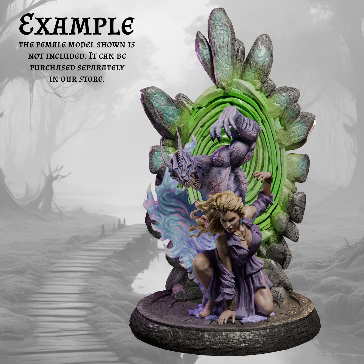 Ladies of the Dark Age – Dioramas Collection | Black Bird Miniatures