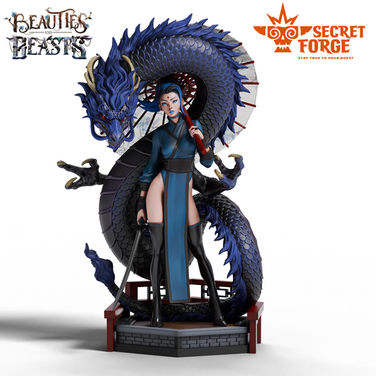 Figurka Luna – Opiekunka smoków – Secret Forge | miniatura kolekcjonerska 75mm / 112mm