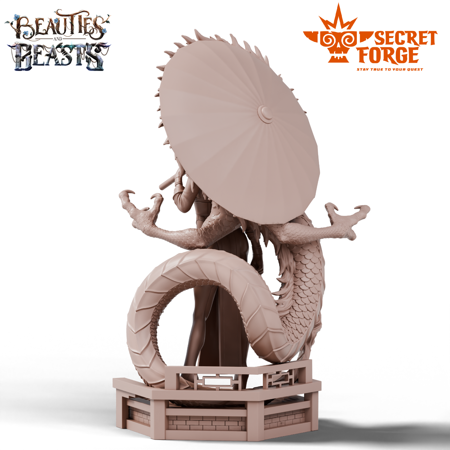 Figurka Luna – Opiekunka smoków – Secret Forge | miniatura kolekcjonerska 75mm / 112mm