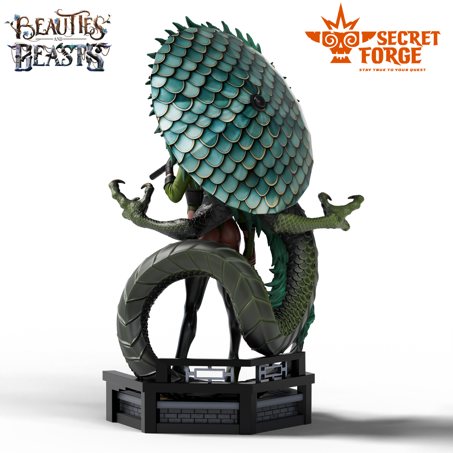 Figurka Luna – Strażniczka smoka – Secret Forge | miniatura kolekcjonerska 75mm / 112mm