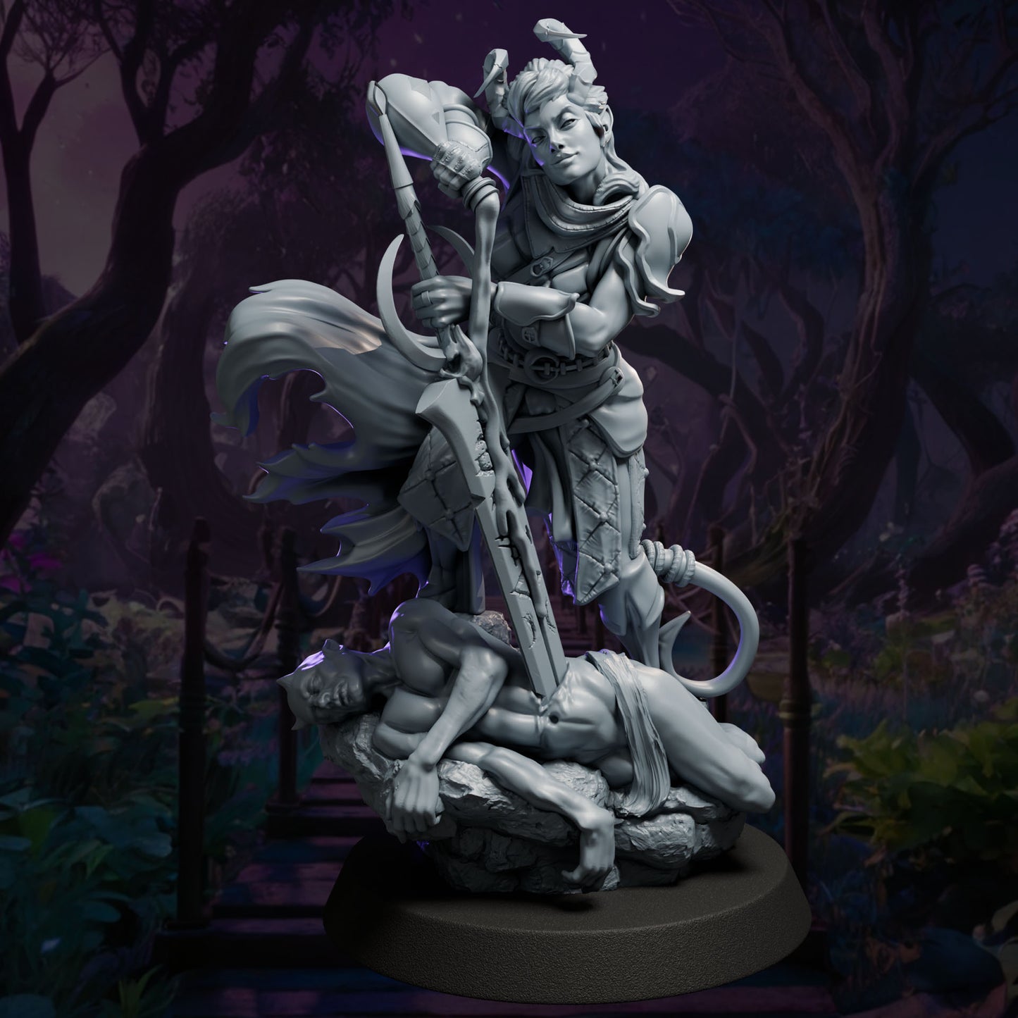 Sareth – Sammelfigur 32 mm / 75 mm – Ladies of the Dark 2