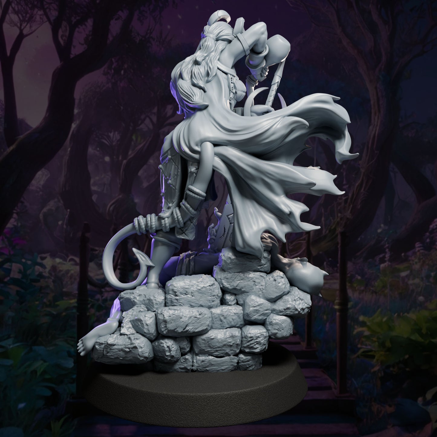 Sareth – Sammelfigur 32 mm / 75 mm – Ladies of the Dark 2