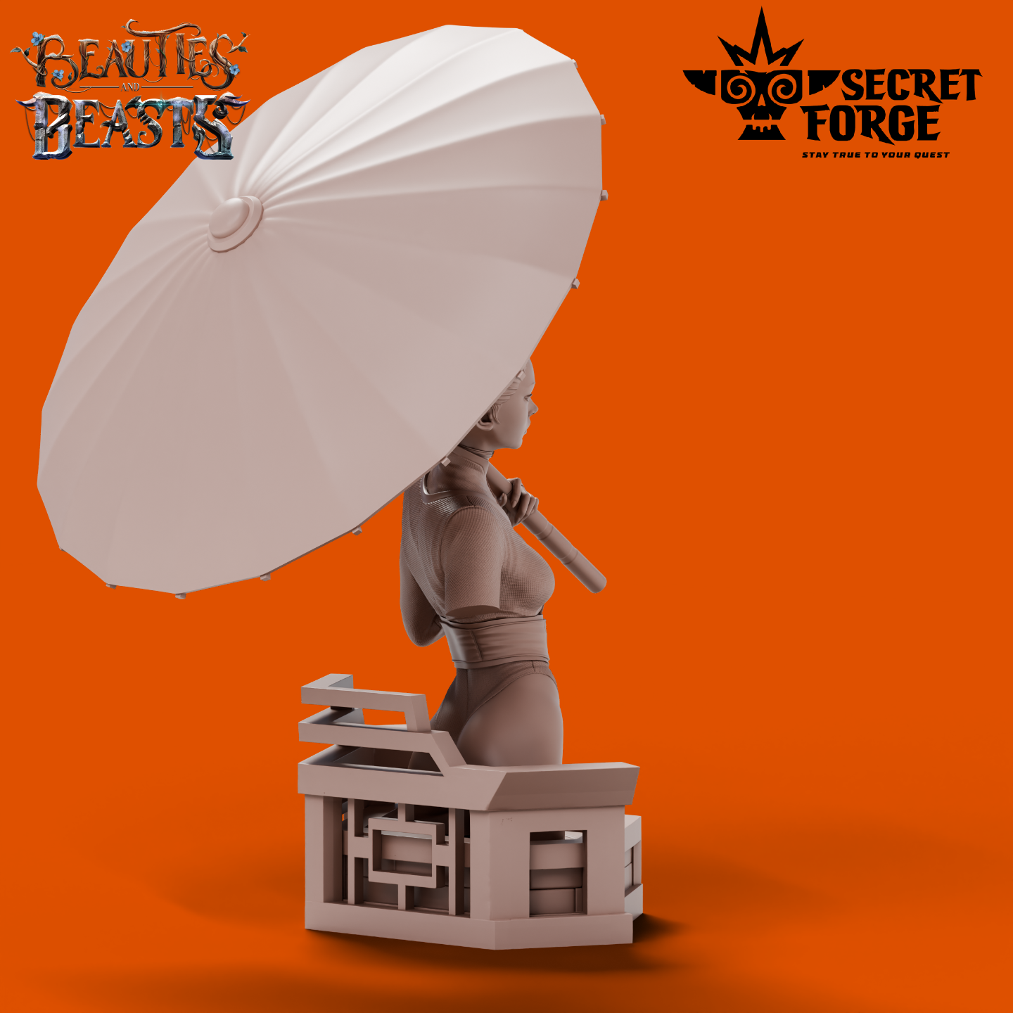 Figurka Luna – Secret Forge | popiersie fantasy | miniatura kolekcjonerska 1:12