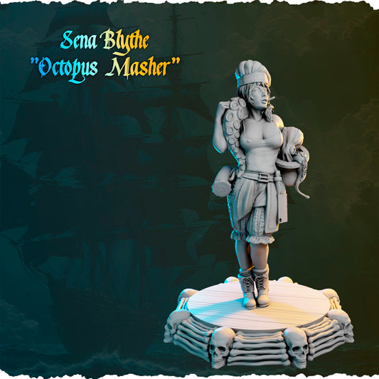 Figurki pirackie 32 mm i 75 mm z kolekcji Ladies of the Sea Pirates