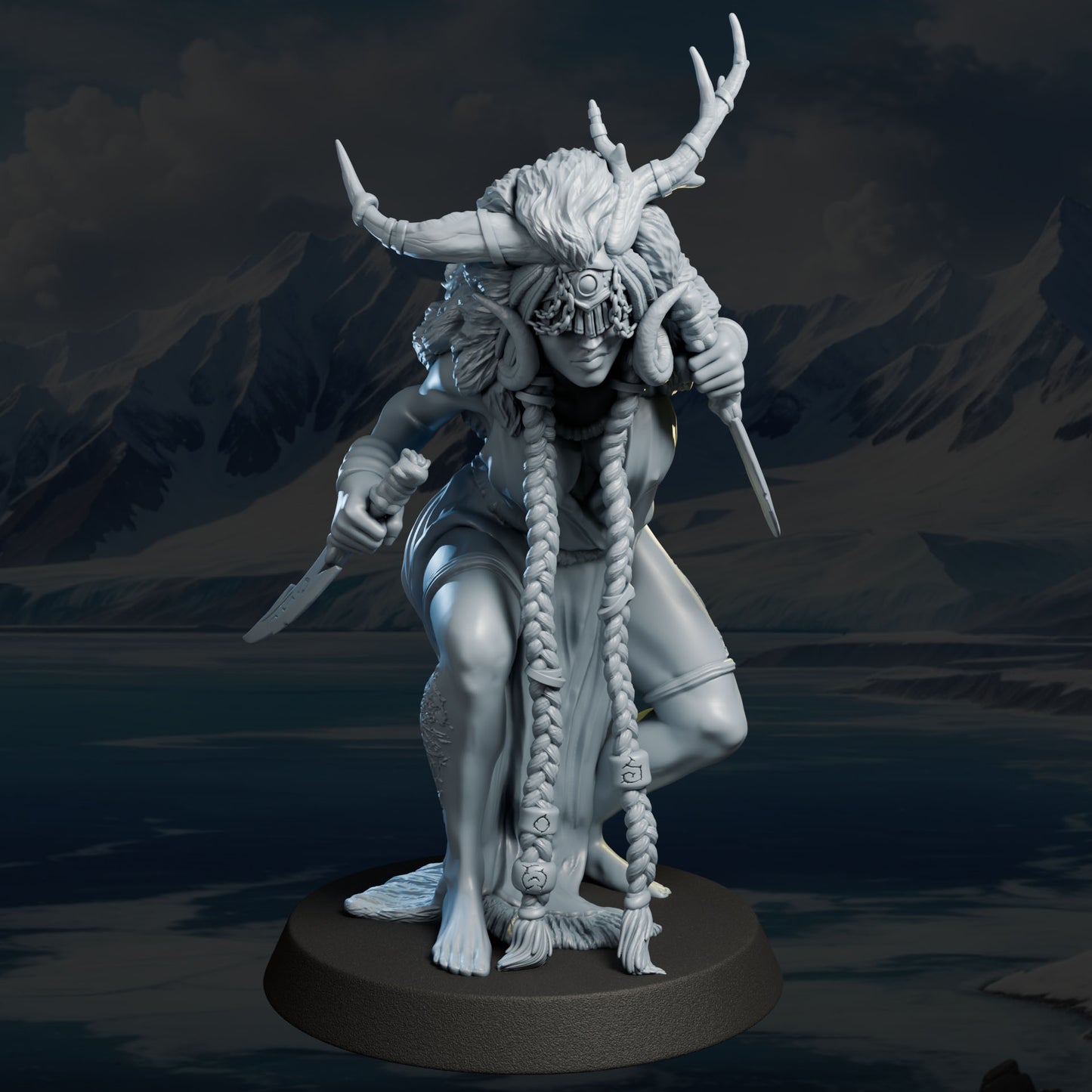 Sigrun – Sammelfigur 32 mm / 75 mm – Ladies of the Dark 2