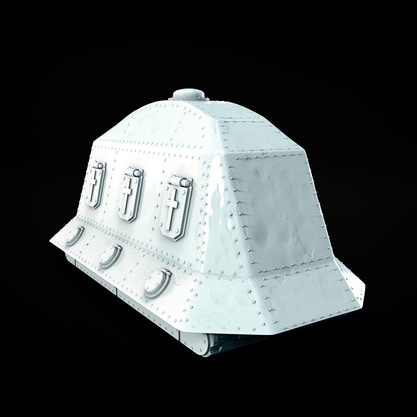 Czołg V3 – grimdark model do Trench Crusade, autor Juan Manuel Vargas Villate