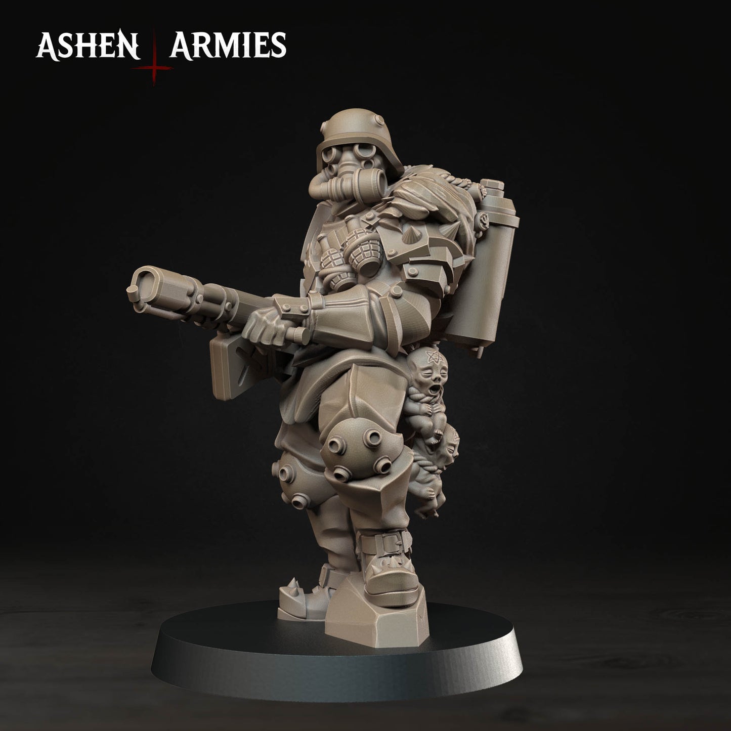 Hellbound Apostasy - Oddział 10 Figurek (Trench Crusade Proxy) - Ashen Armies