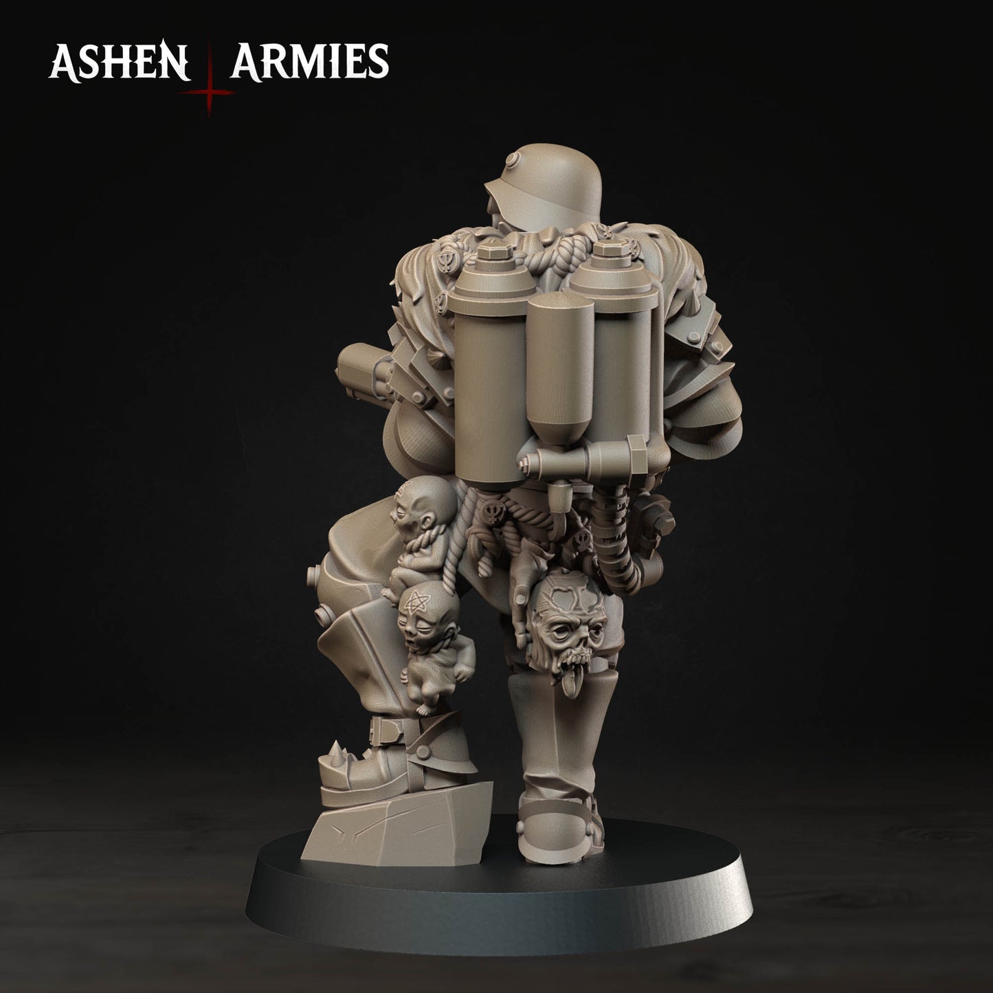 Hellbound Apostasy - Oddział 10 Figurek (Trench Crusade Proxy) - Ashen Armies