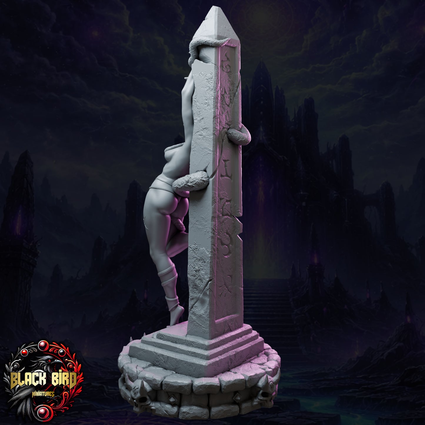Ulthara – Queens of Chaos – Figurka 32mm / 75mm – Black Bird Miniatures