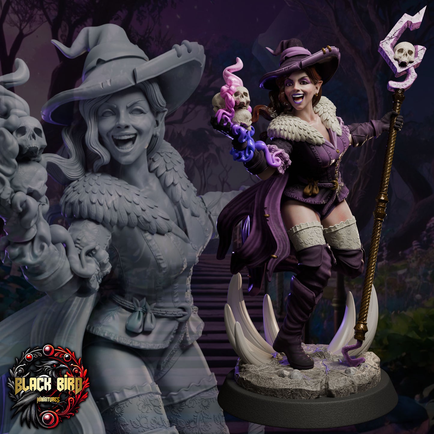 Vesperine – Sammelfigur 32 mm / 75 mm – Ladies of the Dark 2