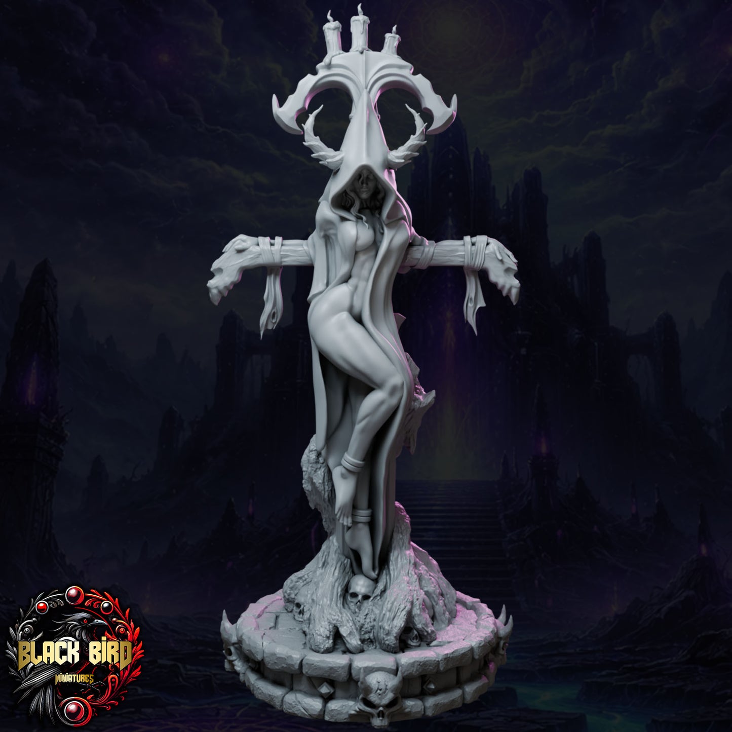 Vhaeryn – Königinnen des Chaos – Figur 32 mm / 75 mm – Black Bird Miniatures (Kopie)