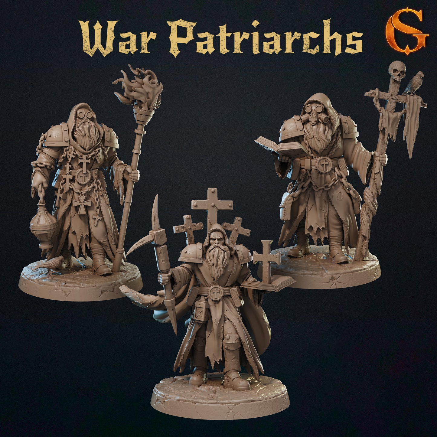 Alchemist-Satrapie Mega-Bundle – 23 Miniaturen | Komplette Solgood-Kollektion | 32mm-60mm