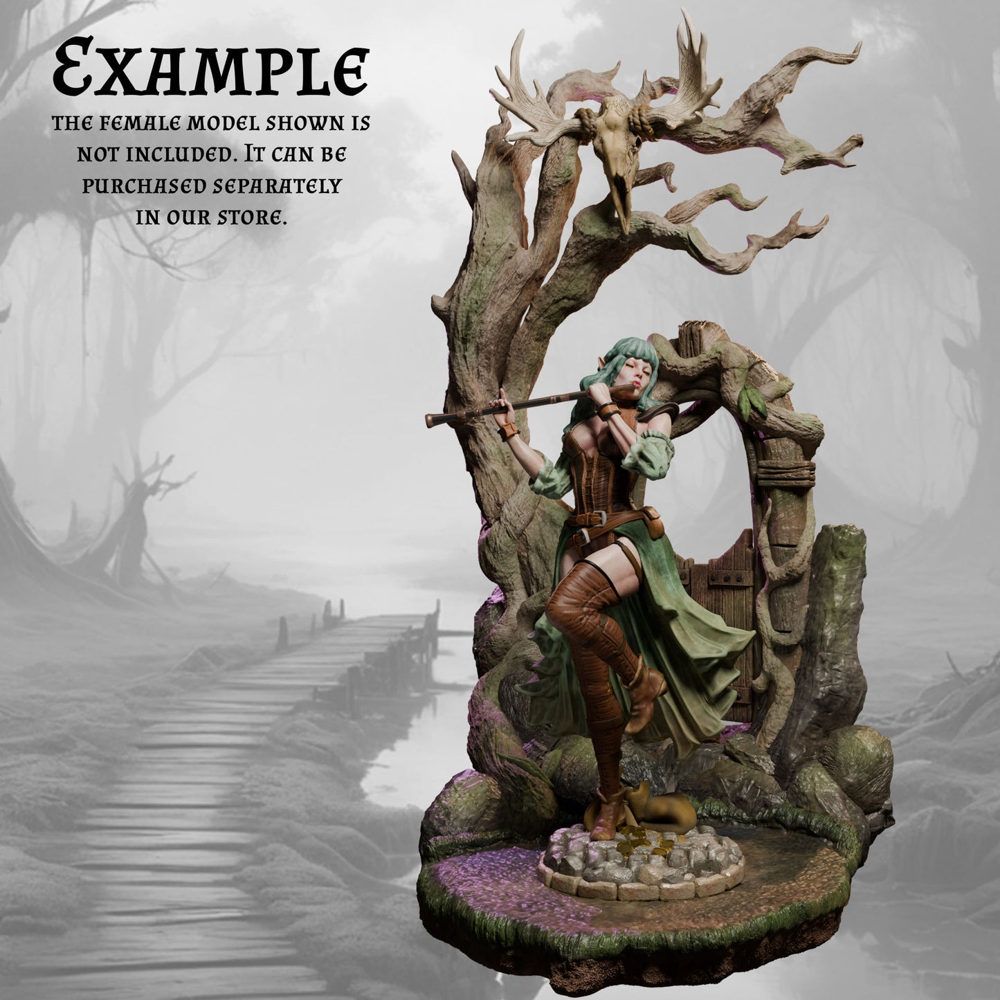 Ladies of the Dark Age – Dioramas Collection | Black Bird Miniatures