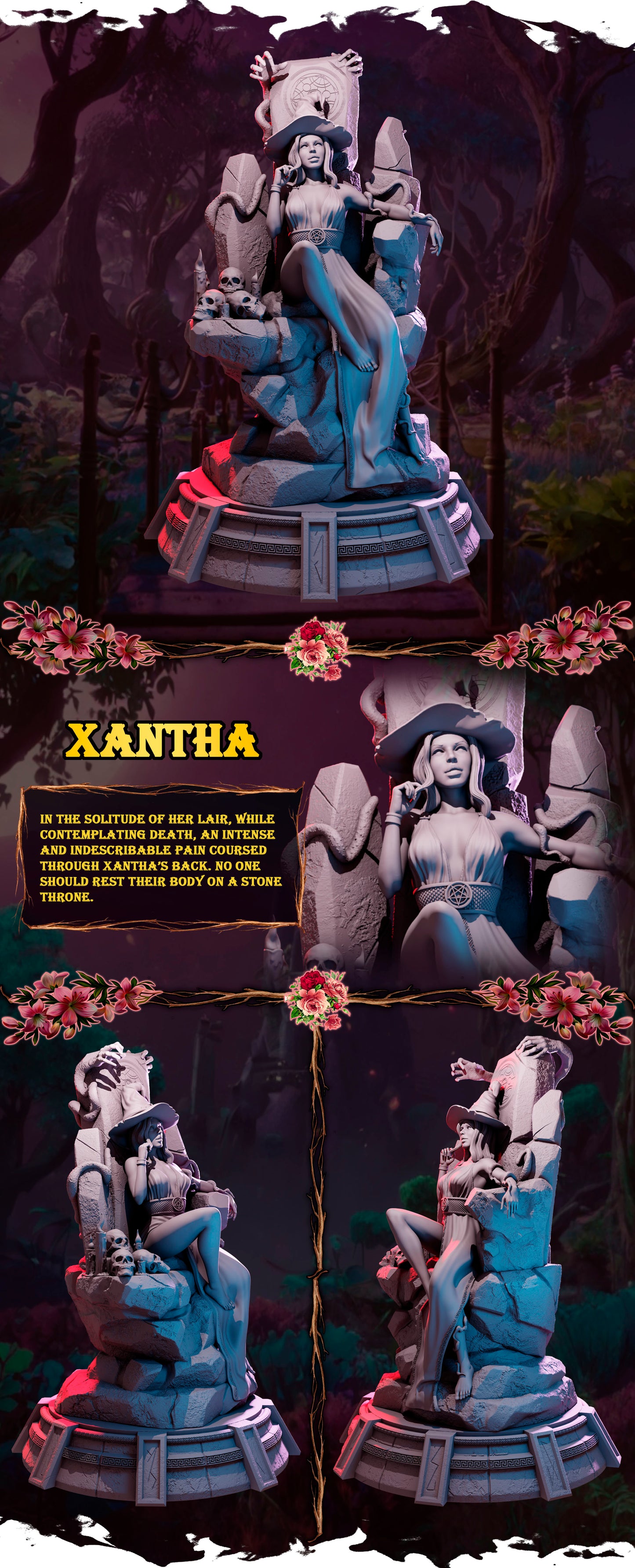 Xantha — Ladies of Fairy Tales (Black Bird Miniatures)