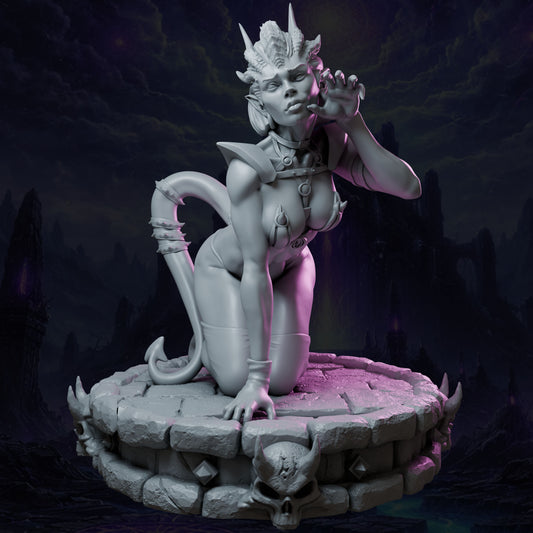 Zyraelle – Queens of Chaos – Figurka 32mm / 75mm – Black Bird Miniatures (Kopia)