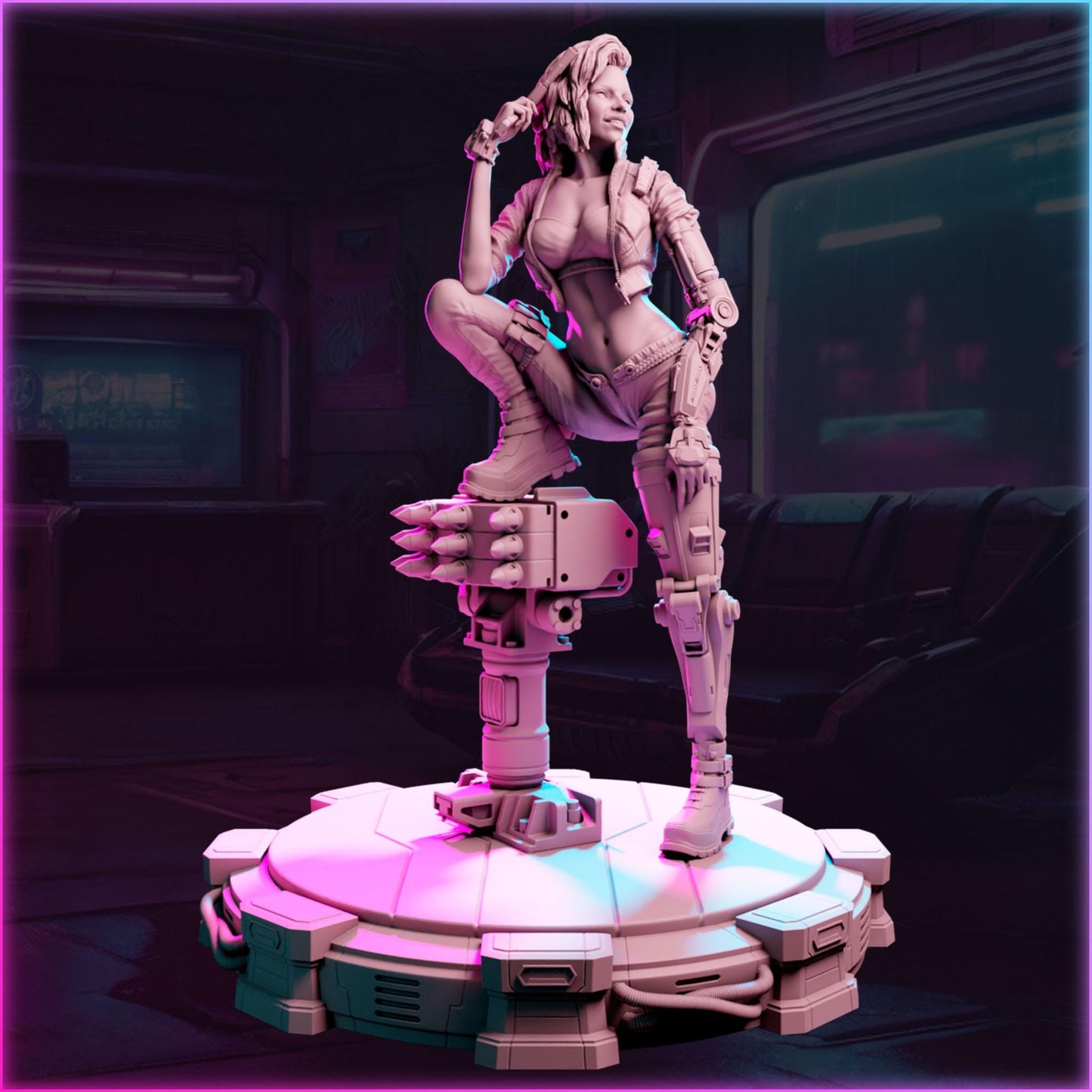 Rouge Smith figurka 32mm – Ladies of the 2133, Black Bird Miniatures