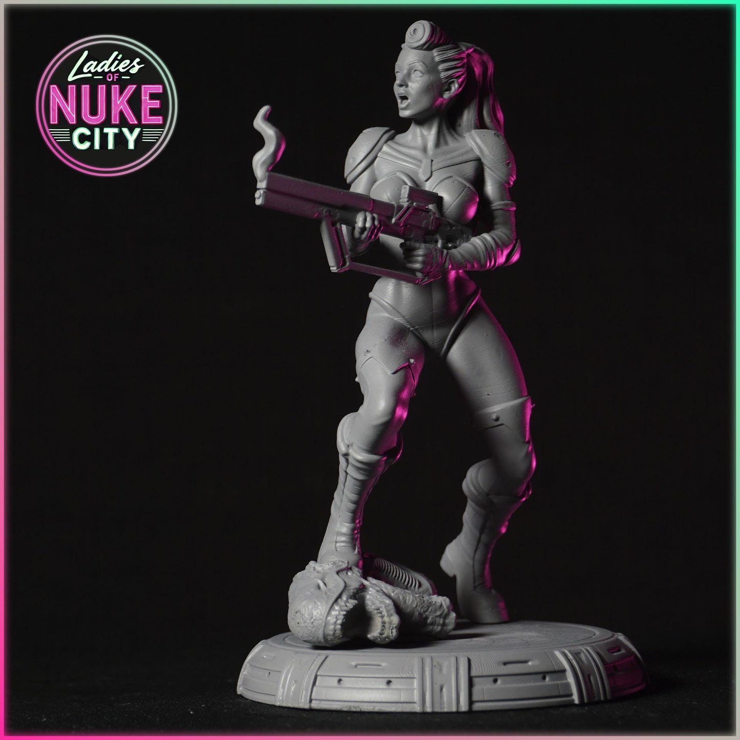 Mira Zenith figurka żywiczna – Nuke City Ladies – Black Bird Miniatures