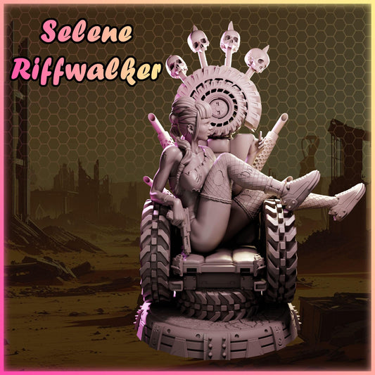 Selene Riffwalker figurka żywiczna – Nuke City Ladies – Black Bird Miniatures