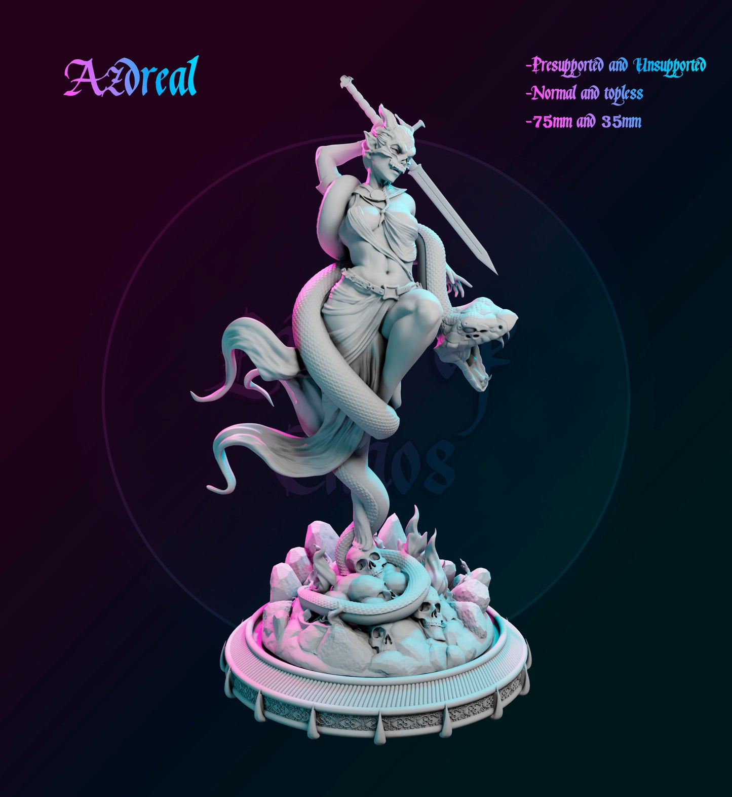 azdreal-serpent-demoness-miniature