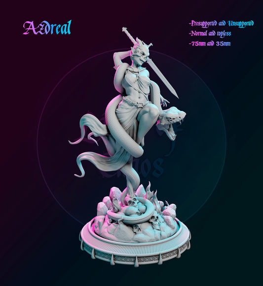 azdreal-serpent-demoness-miniature