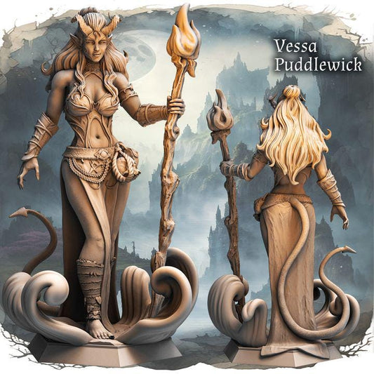 Figurka Vessa Puddlewick od Haito – widok z przodu, skala 180 mm