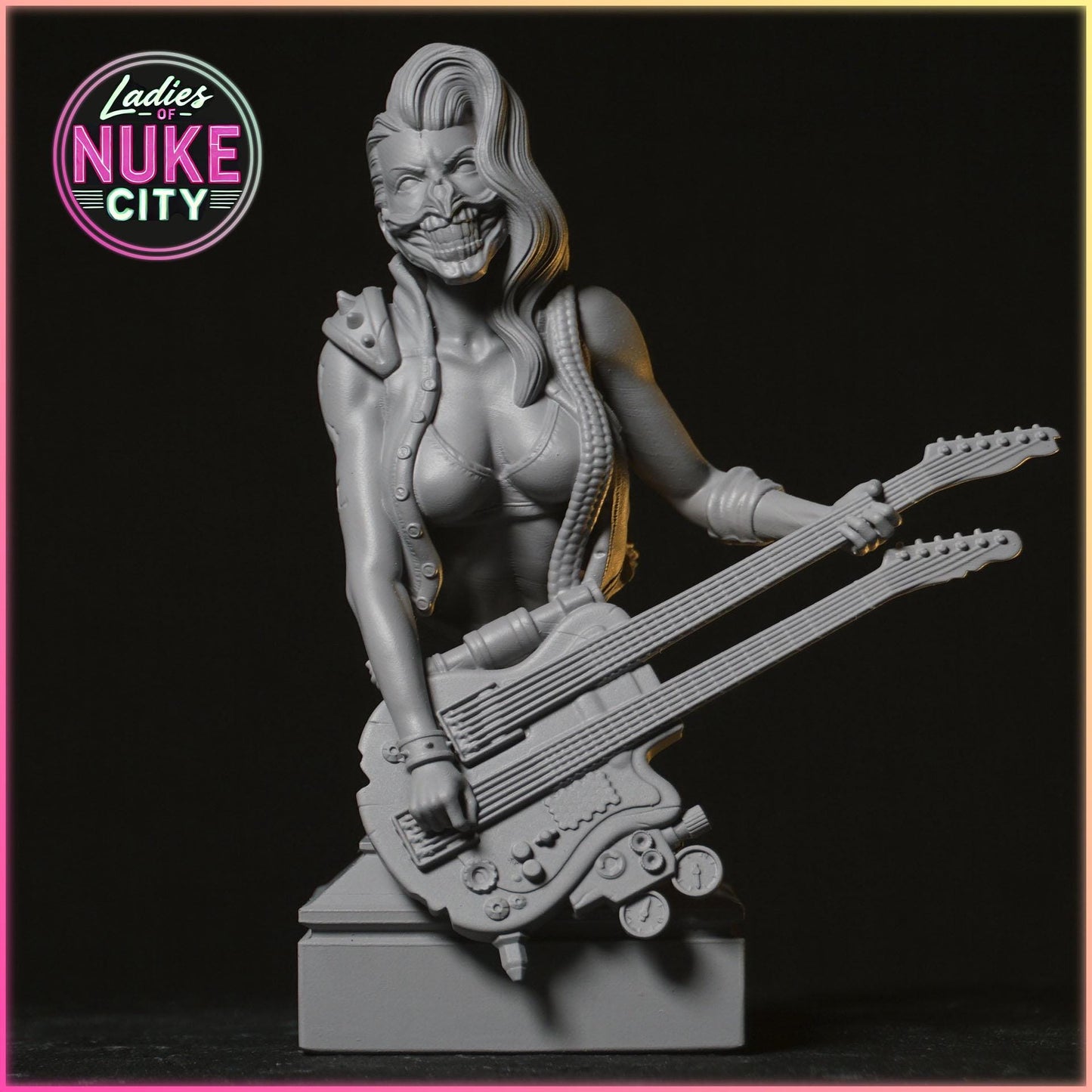 Aria Slash figurka żywiczna – Nuke City Ladies – Black Bird Miniatures