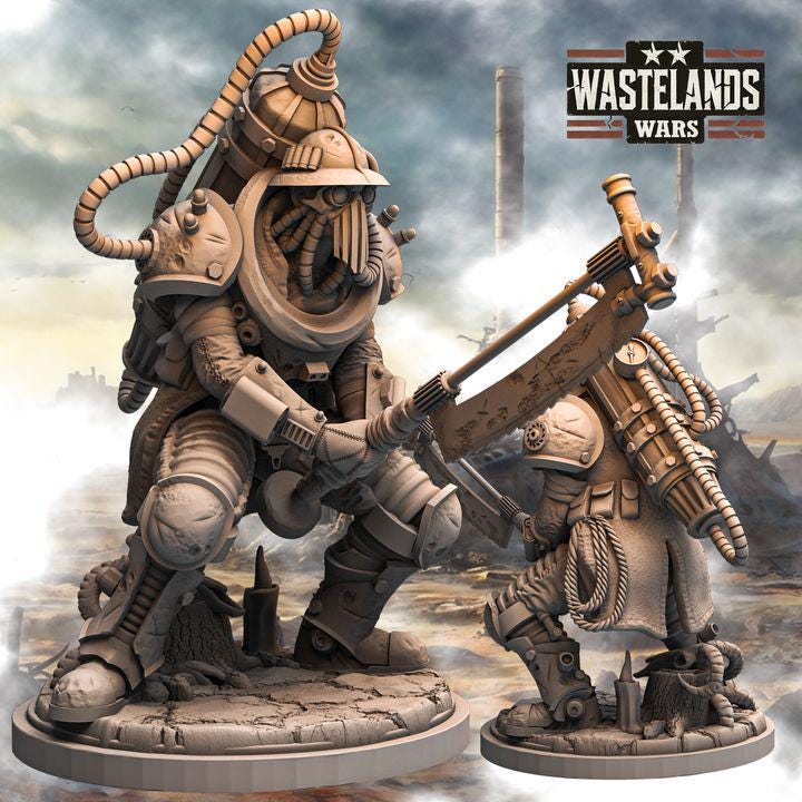 Figurka The Rusted Saint od Haito – widok z przodu, skala 180 mm