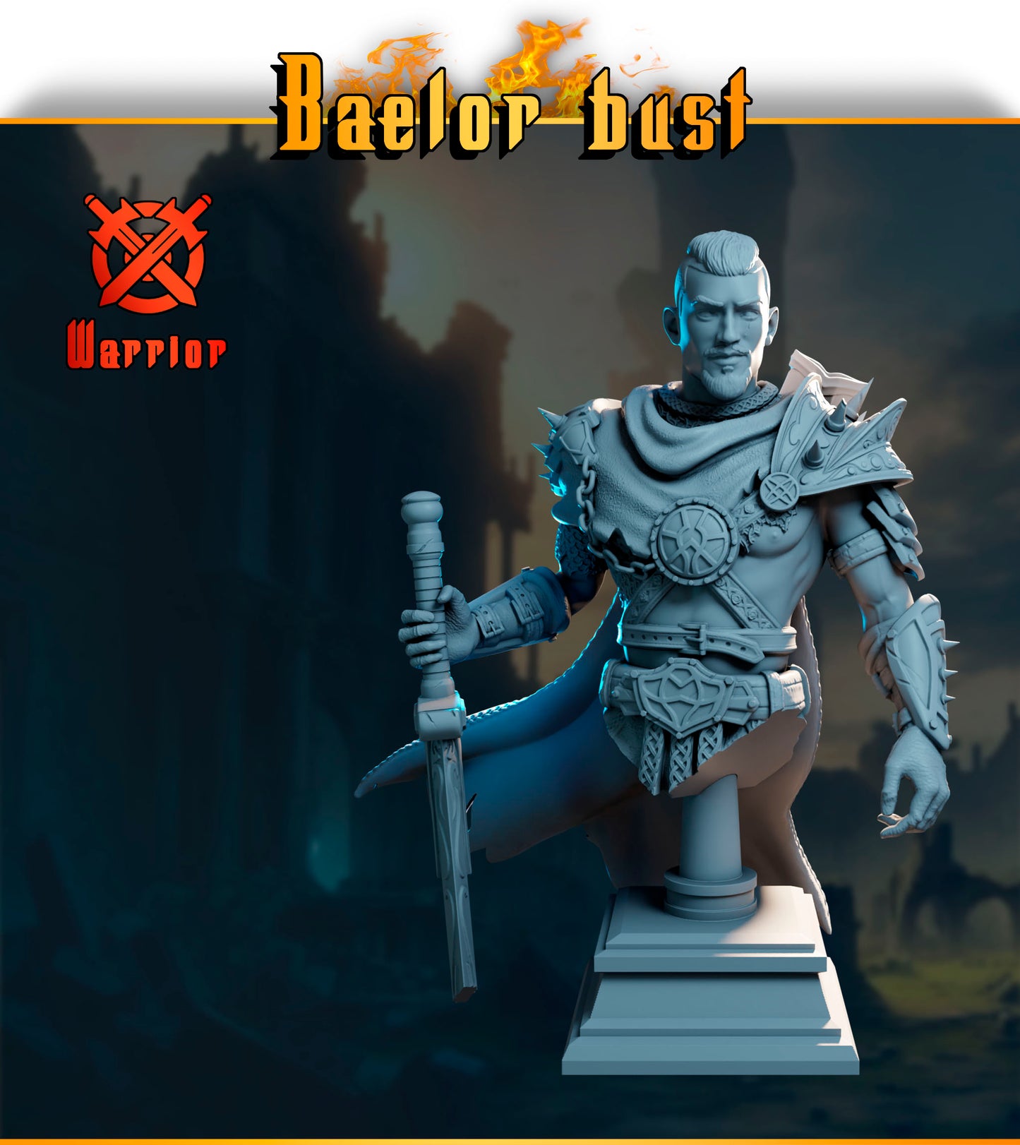 Baelor – Guardians of Destiny | Black Bird Miniatures | skala 32 mm i 75 mm | figurka kolekcjonerska
