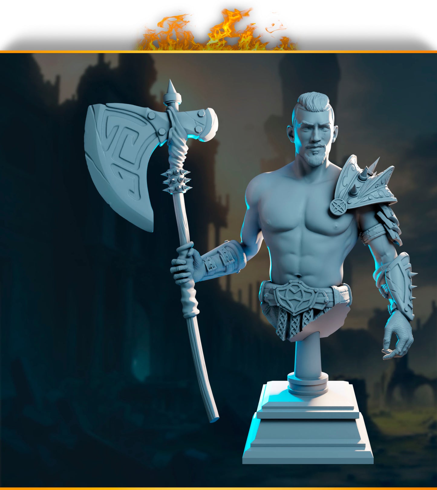 Baelor – Guardians of Destiny | Black Bird Miniatures | skala 32 mm i 75 mm | figurka kolekcjonerska