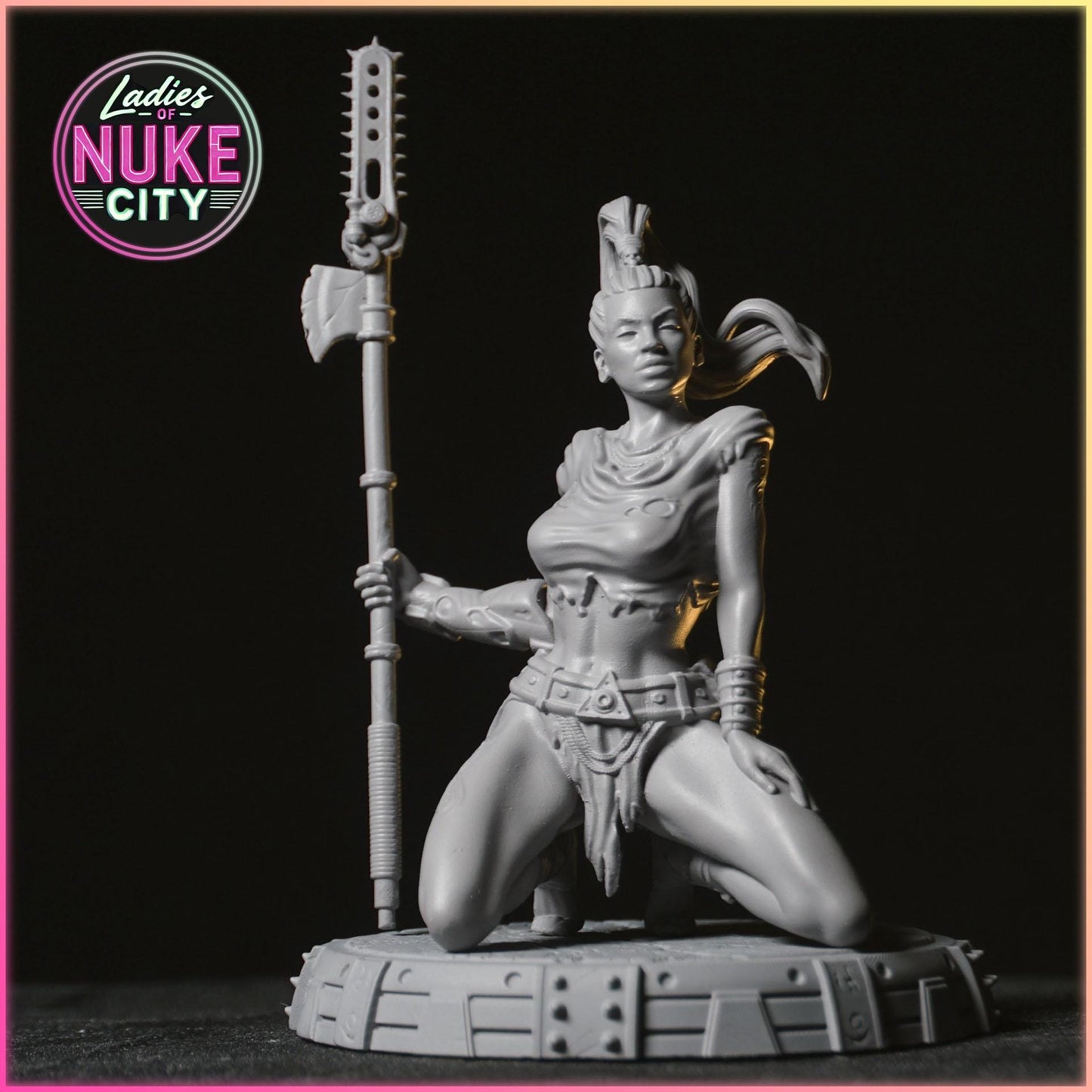 Zaria Havoc figurka żywiczna – Nuke City Ladies – Black Bird Miniatures