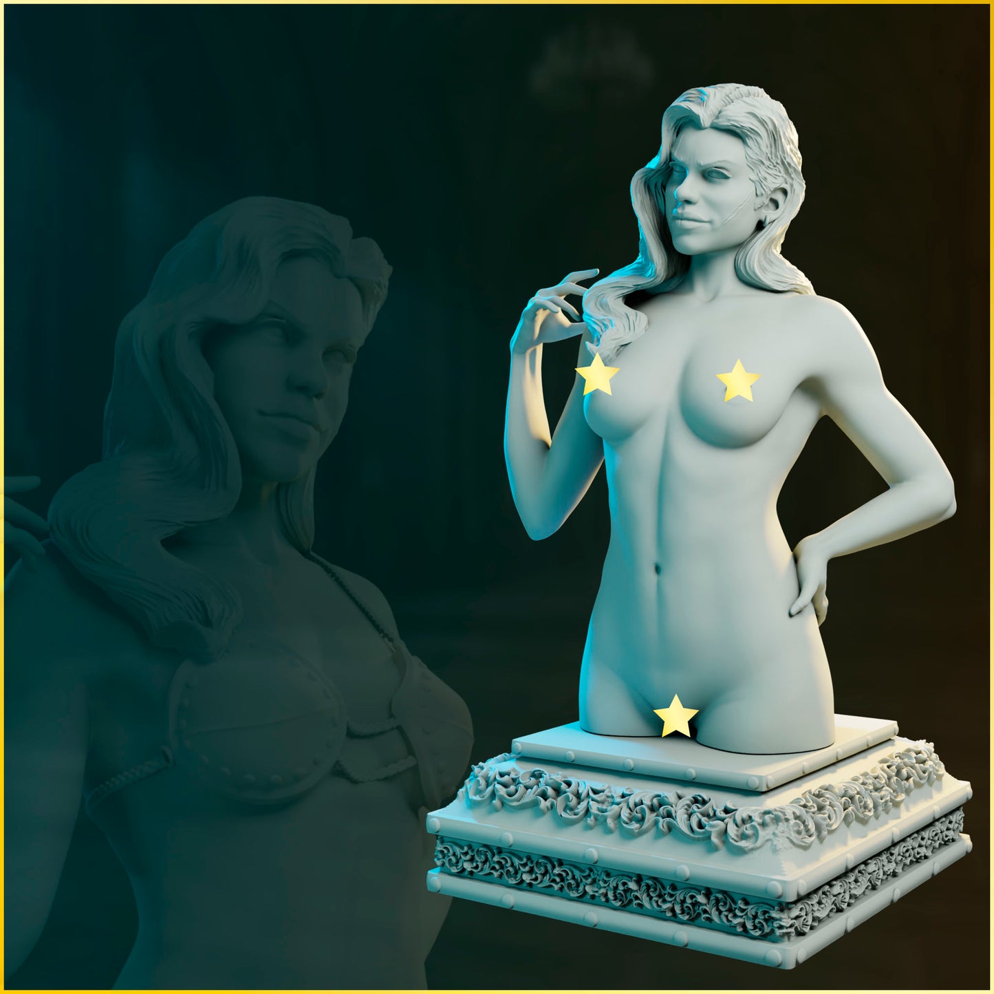 Rowen – The Kingslayer | Kolekcja popiersi 32mm / 75mm/ 90mm | Black Bird Miniatures