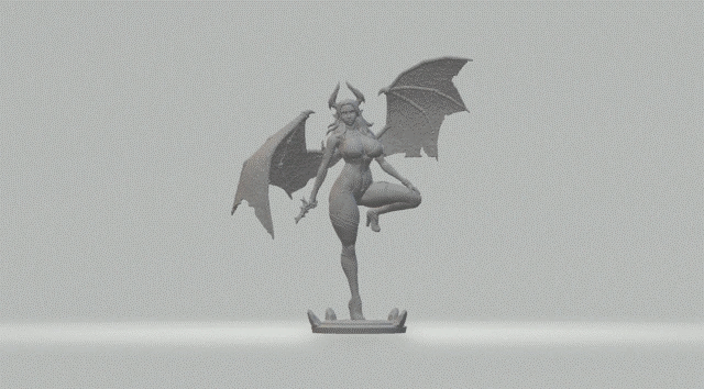 Lilith Sisters of Sin MJ 3D figurka – wariant NSFW