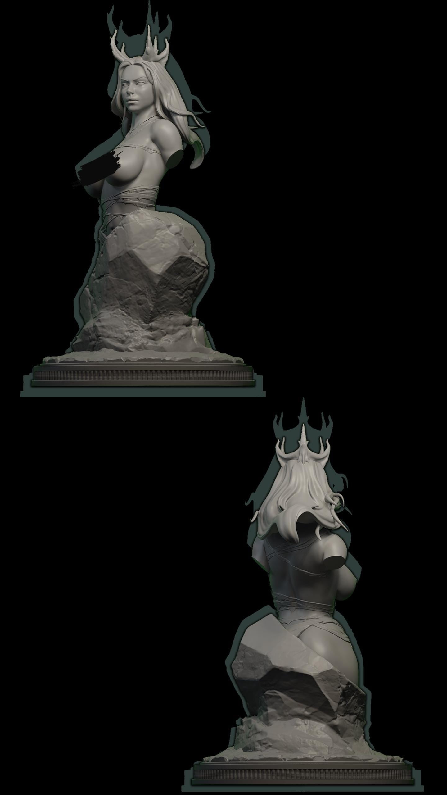 The Harvester | Figurka Kolekcjonerska 3D | Dark Fantasy | 75 mm / 120 mm