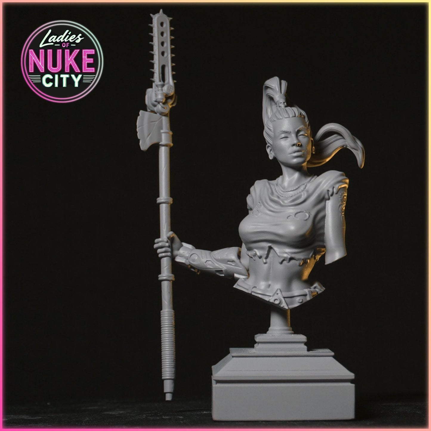 Zaria Havoc figurka żywiczna – Nuke City Ladies – Black Bird Miniatures