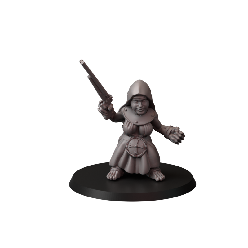 Fins Nuns – zakonnice bojowe – figurki do Trench Crusade 32 / 54 / 75mm